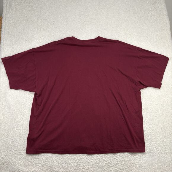 Vintage USA 3X Short Sleeve Tee T-Shirt RED American Flag OVB 4th of July Y2K - Picture 4 of 6